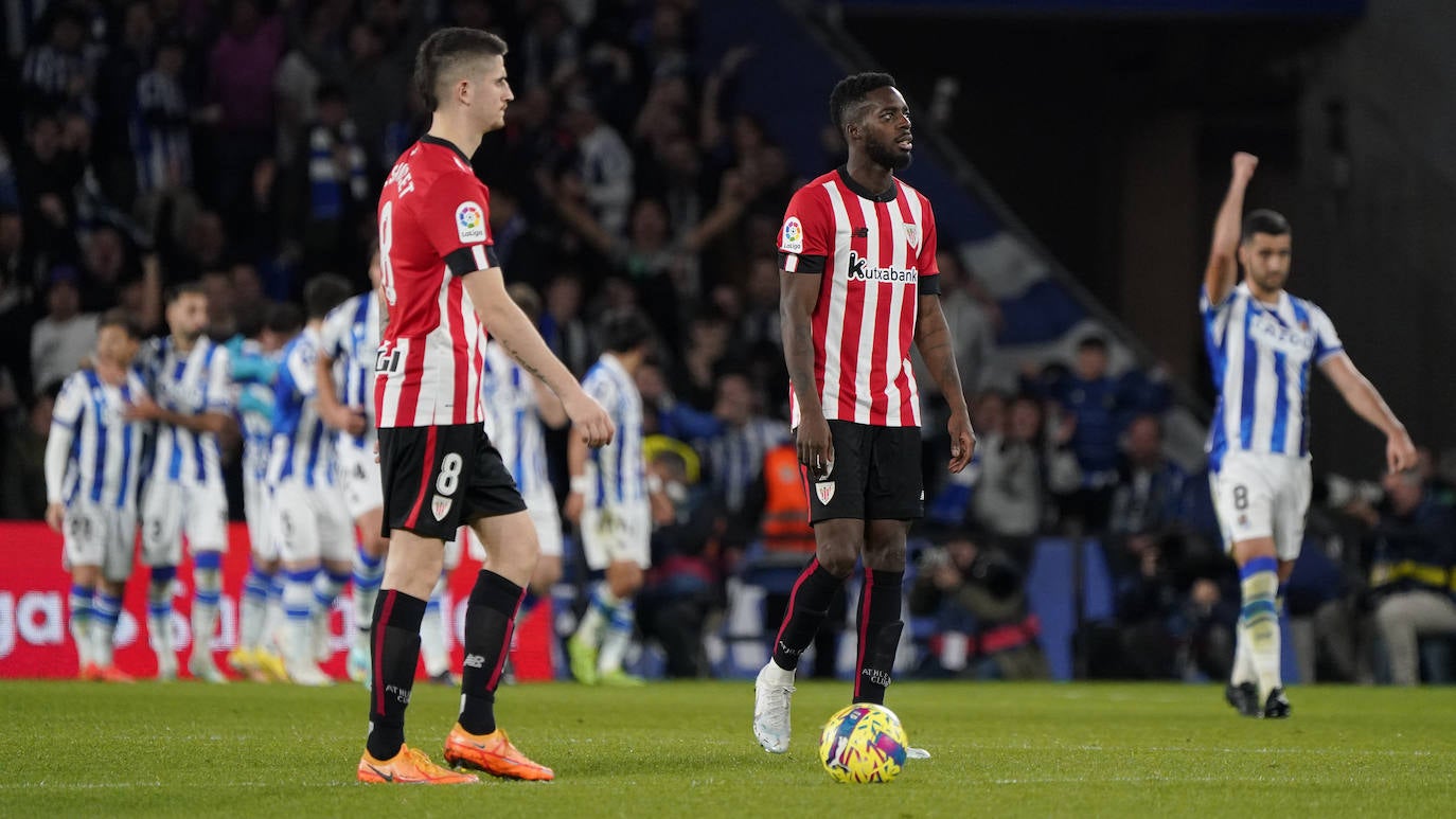 Fotos: El derbi entre la Real Sociedad y el Athletic, en imágenes