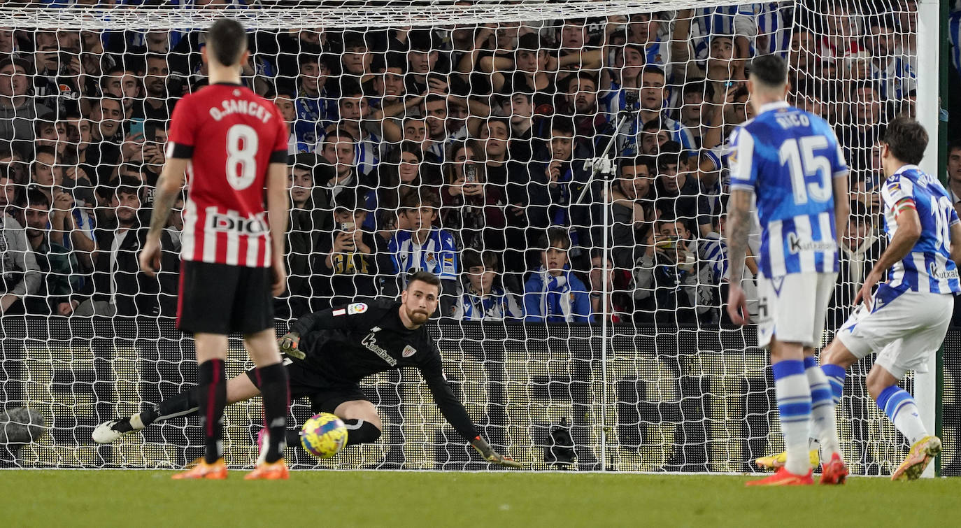 Fotos: El derbi entre la Real Sociedad y el Athletic, en imágenes