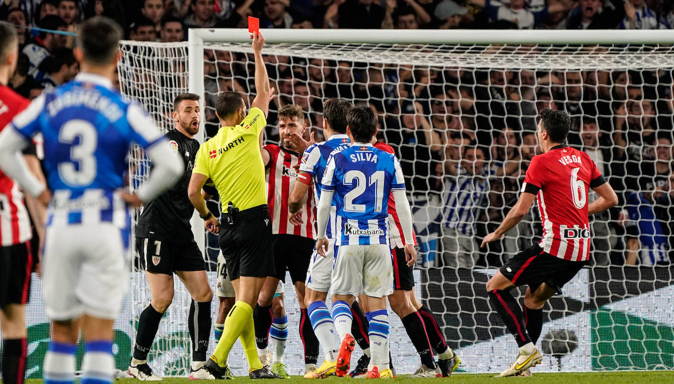 Fotos: El derbi entre la Real Sociedad y el Athletic, en imágenes