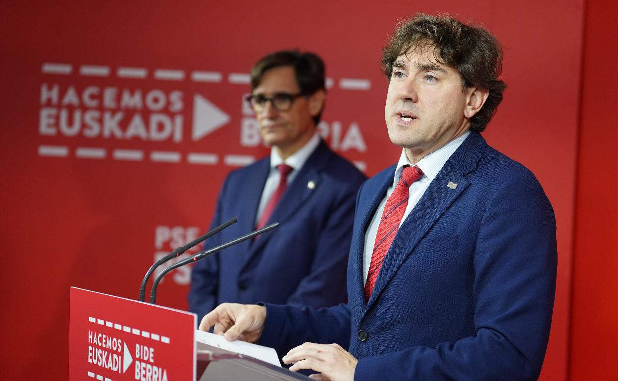 Andueza e Illa comparten «el fracaso de las banderas nacionalistas»