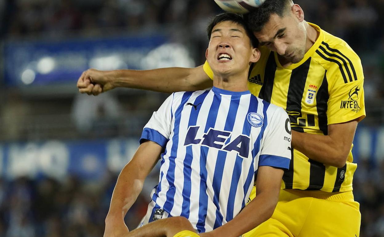 Hara, en un partido de esta temporada. 