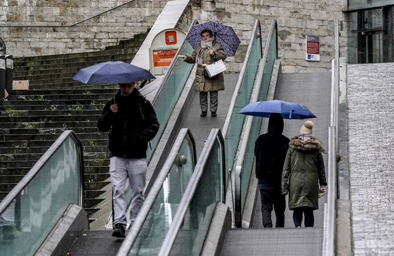 Fotos: Imágenes de la nieve en Álava