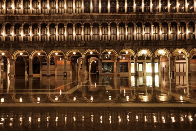 Fotos: El encanto de Venecia al caer la noche