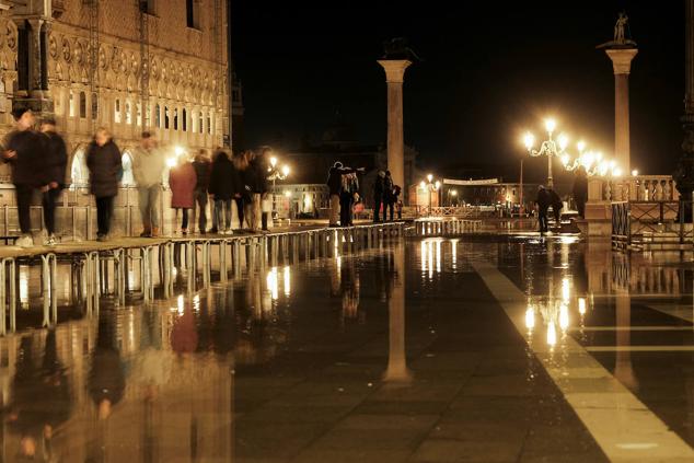 Fotos: El encanto de Venecia al caer la noche