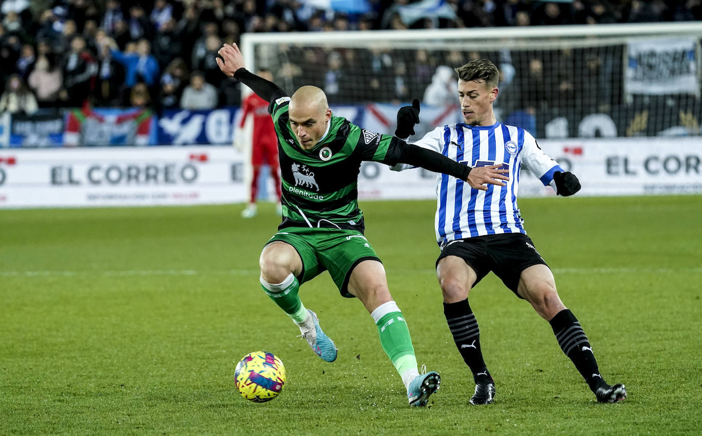 Fotos: Alavés - Racing, en imágenes