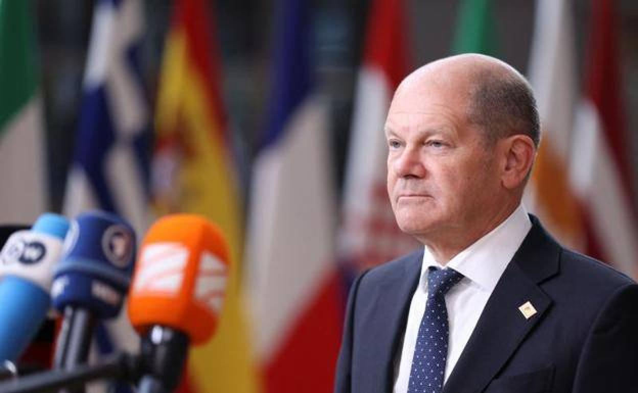 El canciller de Alemania, Olaf Scholz. 