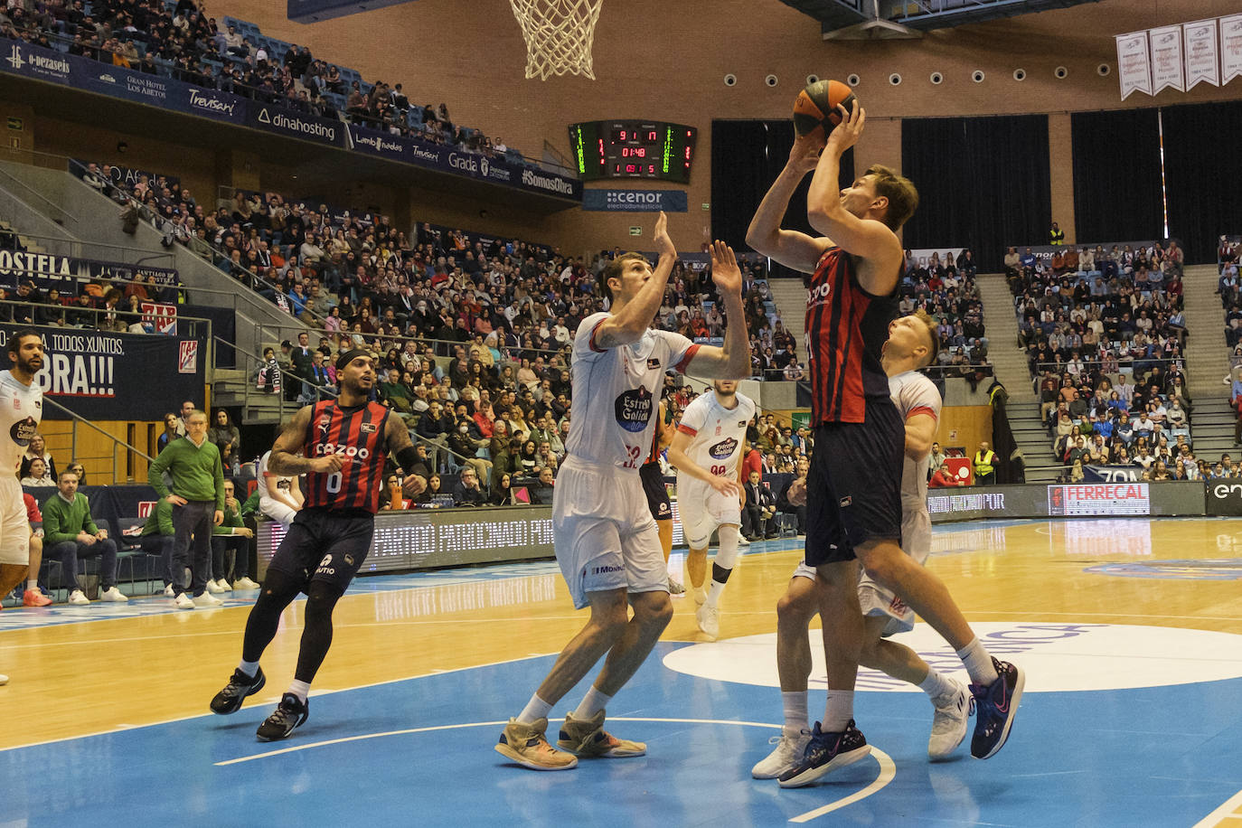 Fotos: Obradoiro - Baskonia, en imágenes