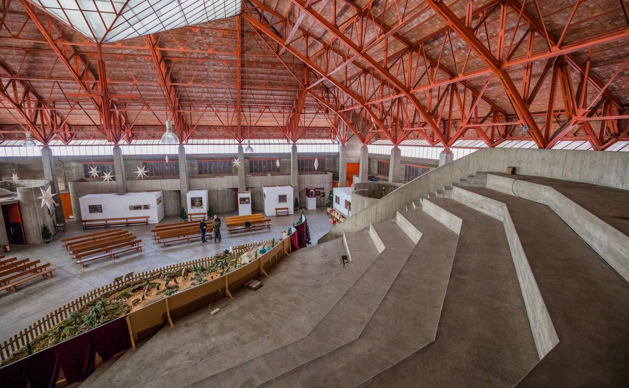 Vista interior de la iglesia de San Francisco de Asís.