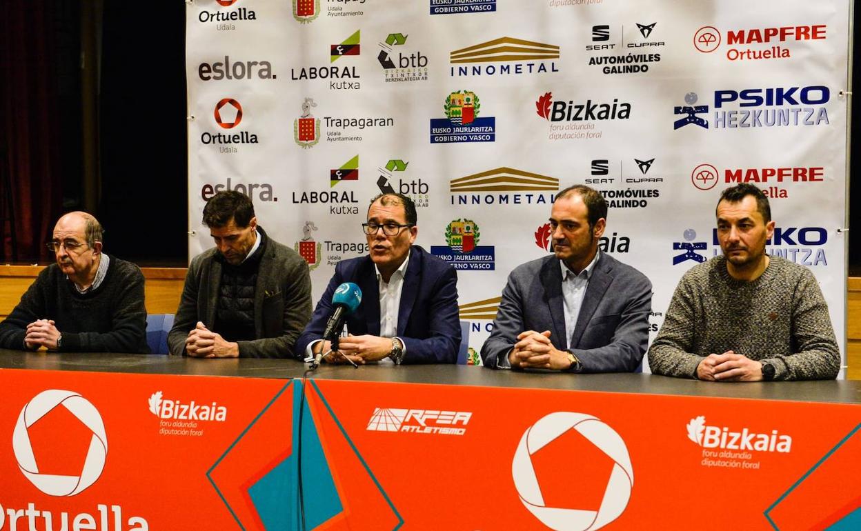 Presentación del cross de Ortuella.