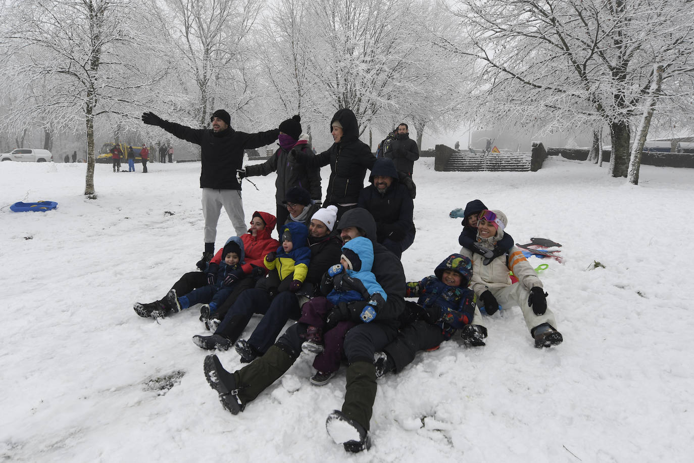 Fotos: Sábado disfrutando de la nieve