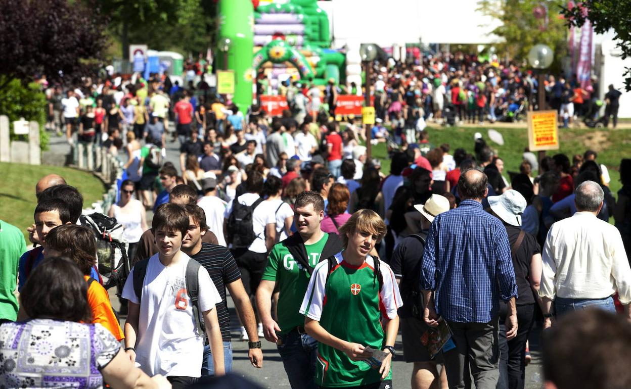 Herri Urratseko edizio bat, duela urte batzuk.