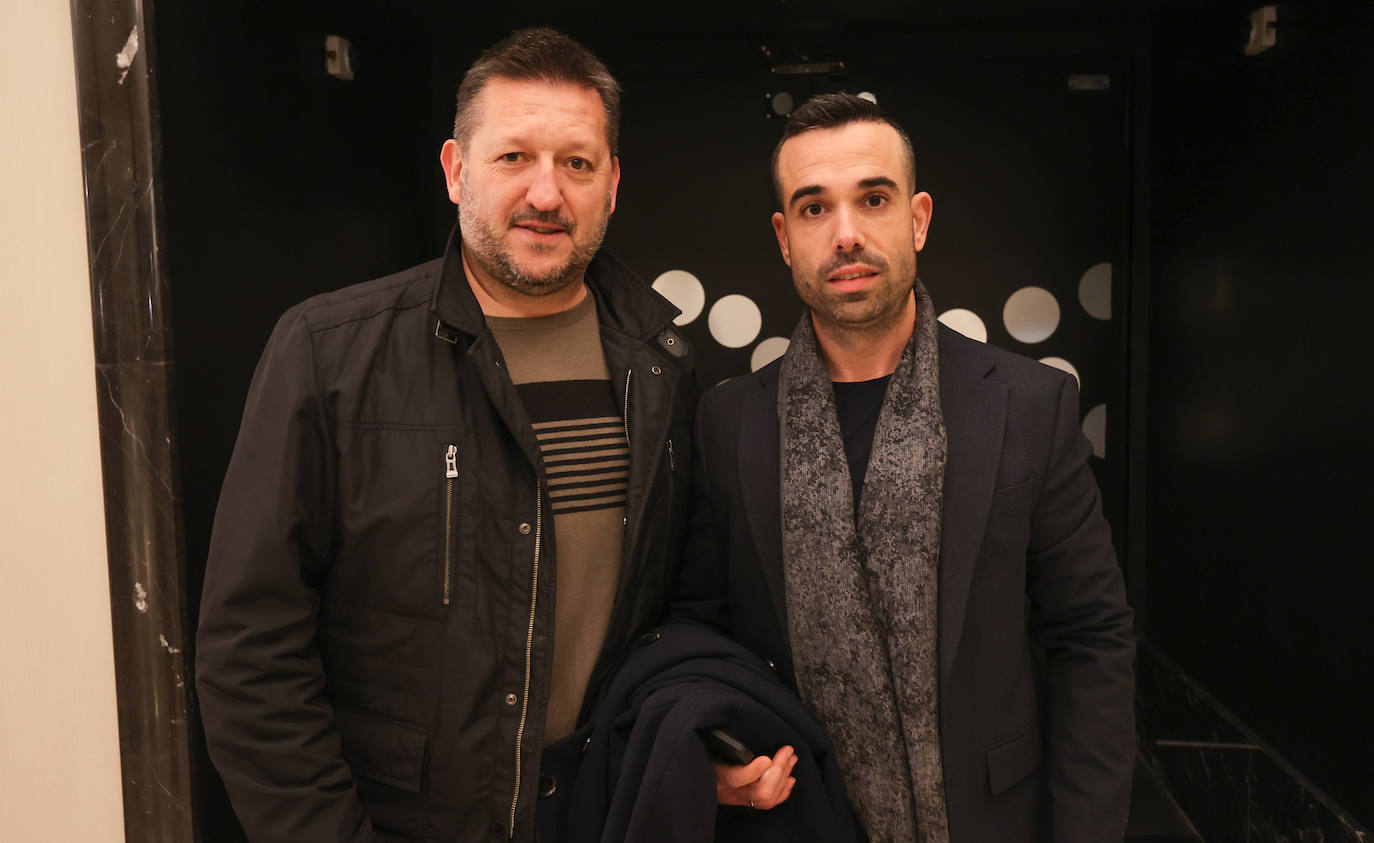 Oskar Tabuenka y Andoni Igartua.