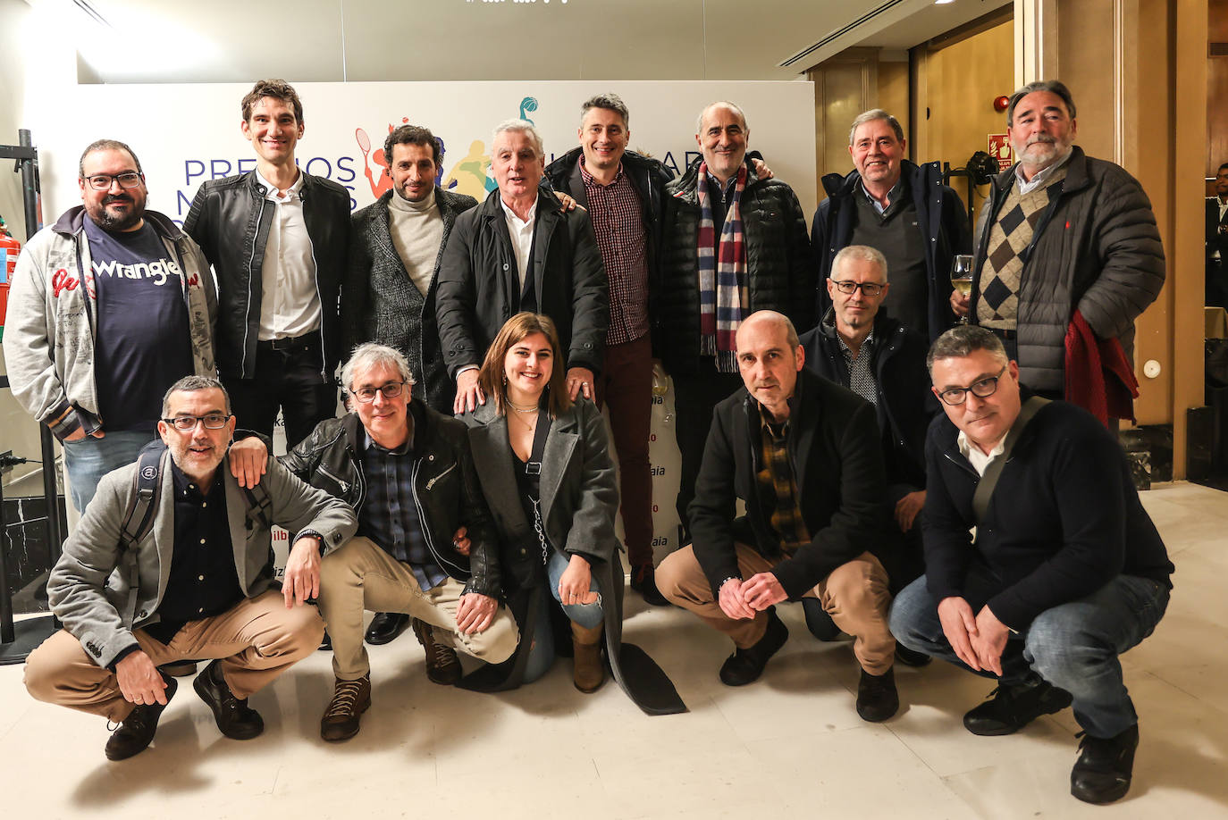 Foto de grupo de la sección de Deportes de EL CORREO.