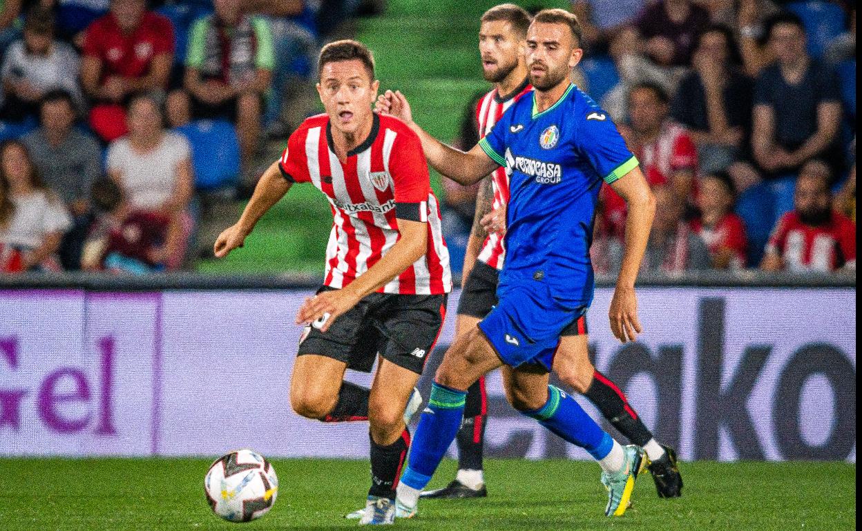 Ander Herrera, en el partido de Liga frente al Getafe. 