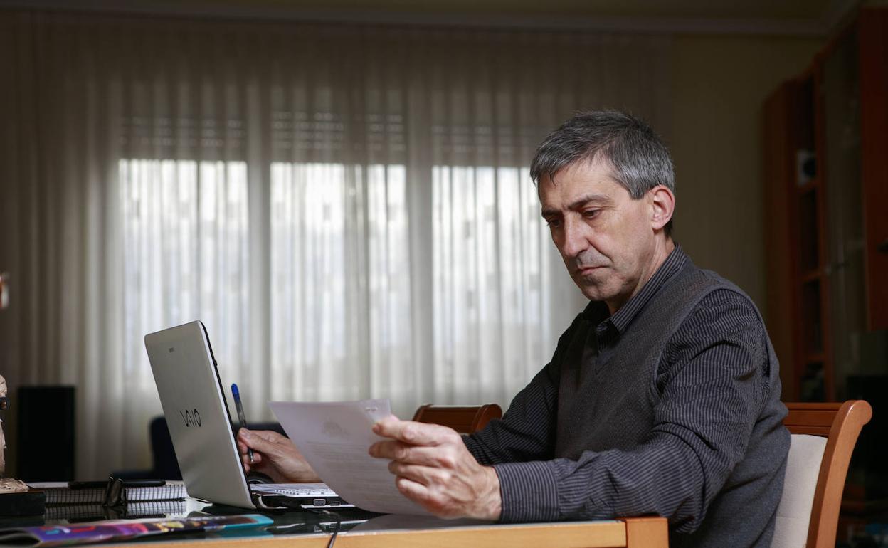 Ernesto Sainz Lanchares es alcalde en Salvatierra desde 2019. 