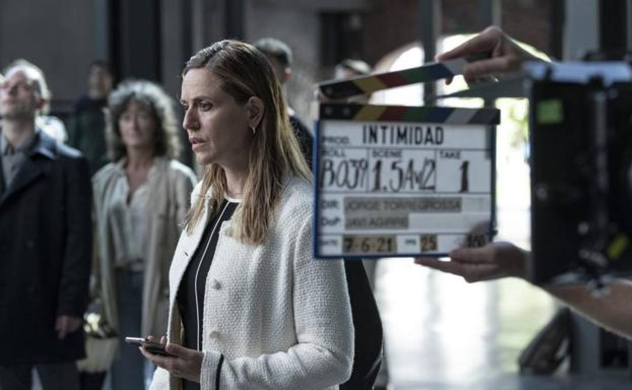 Rodaje de la serie 'Intimidad' de Netflix. 