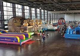 Los más pequeños podran seguir disfrutando esta Navidad con los diferentes juegos infantiles.