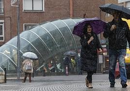 Un frente frío traerá lluvia y bajada de temperaturas para el día de Reyes en Bizkaia