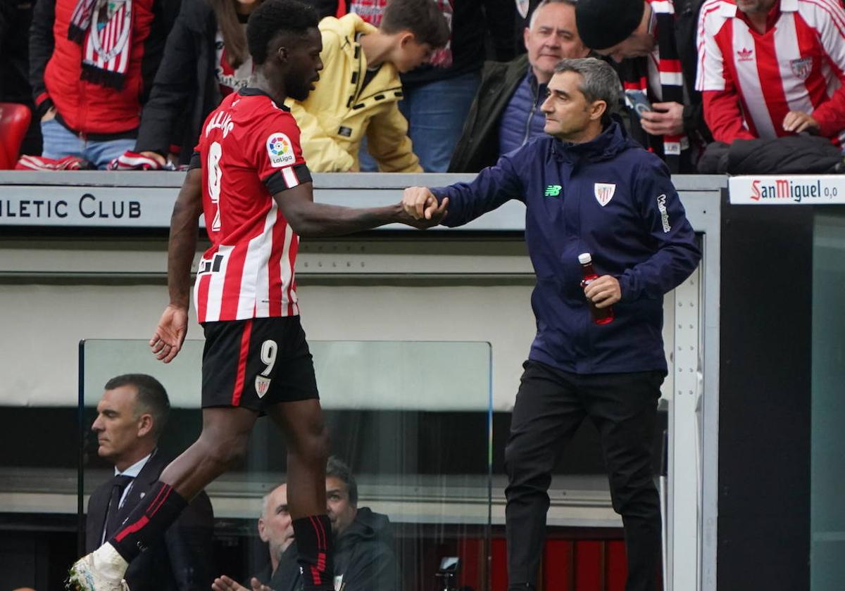 Williams y Valverde en una imagen de la pasada temporada.