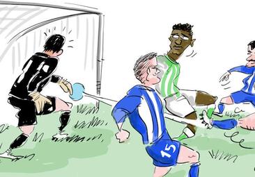 La viñeta de Cerrajería sobre el triunfo del Alavés en Copa