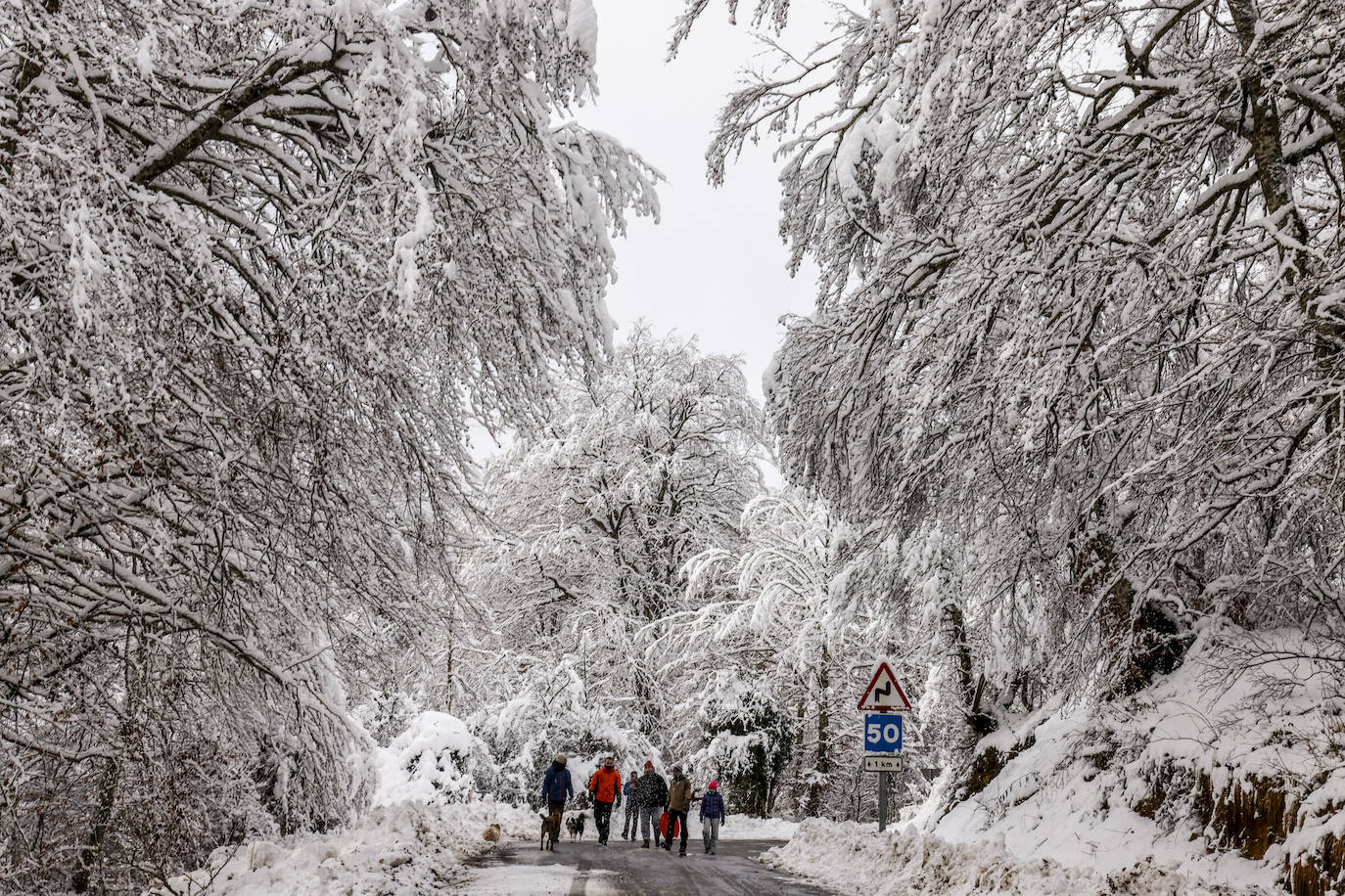 El invierno se instala en Álava