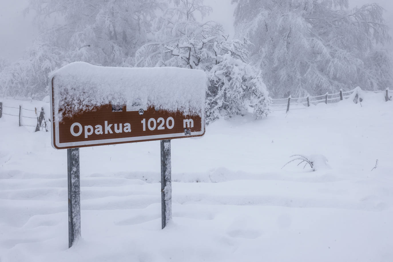 El invierno se instala en Álava