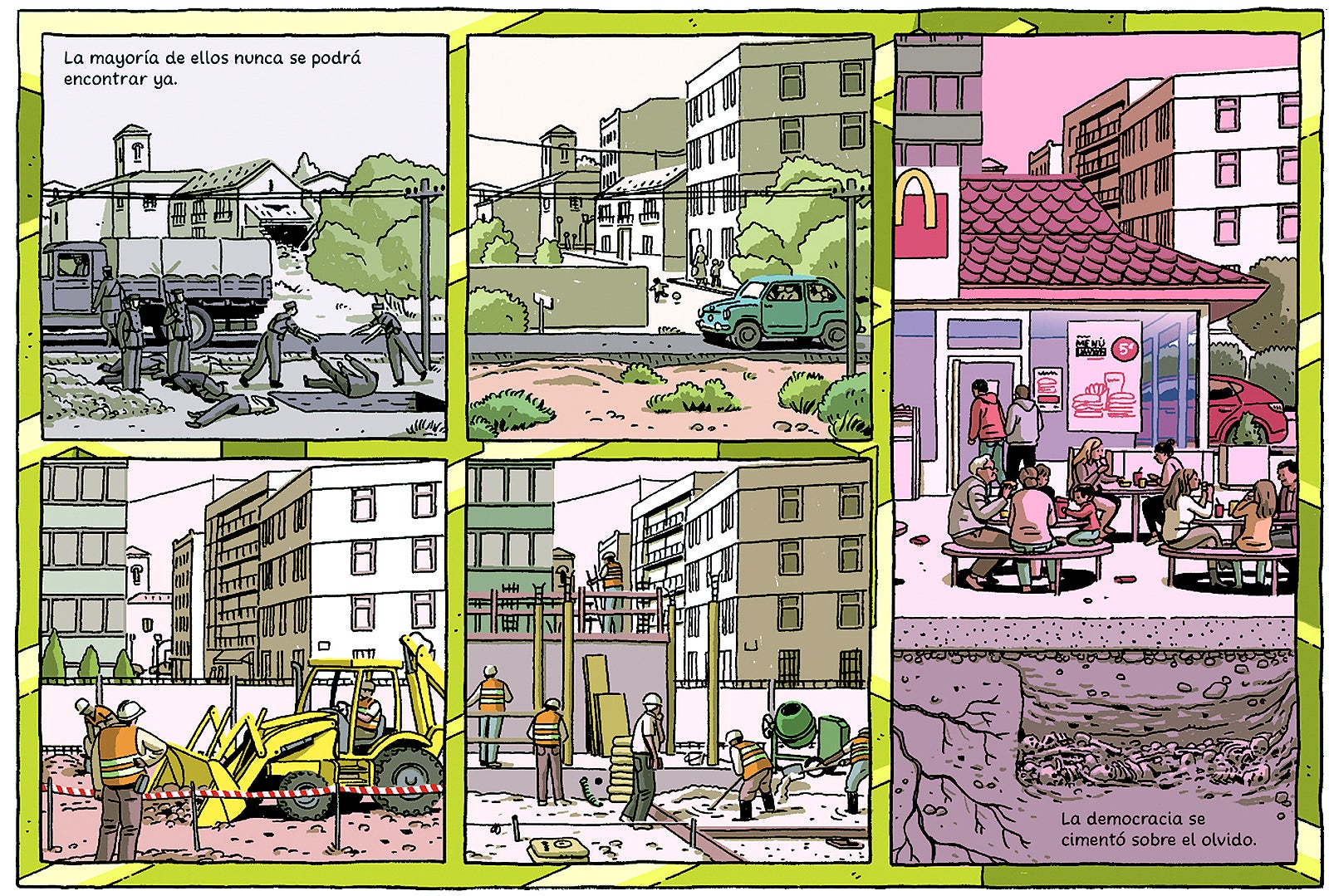 Cada detalle de las viñetas «está medido para que aporte información veraz», afirman los autores.