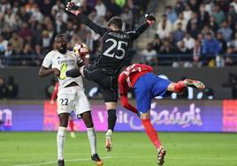Duras críticas a Kepa tras su grave error en el tercer gol del Atlético