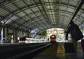 Fotografía de archivo de la estación de Abando.