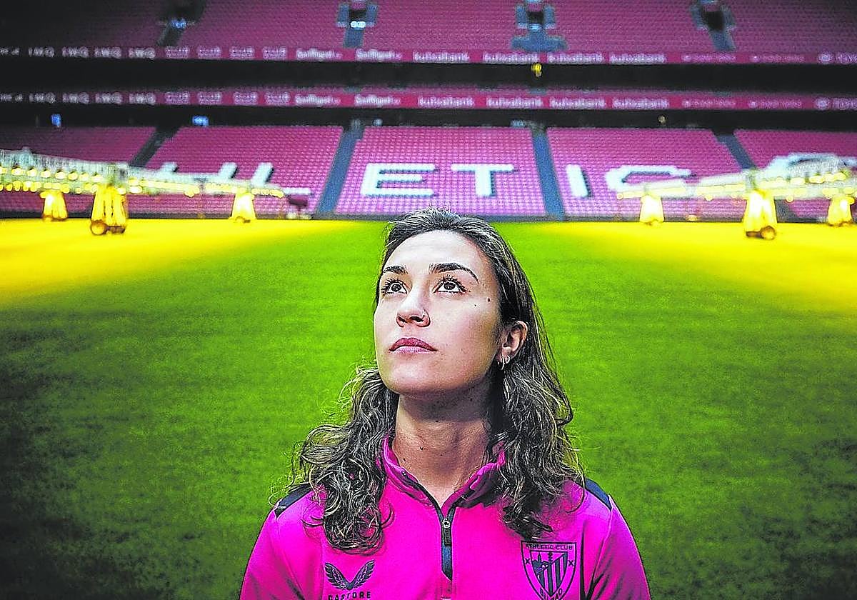 Nahikari García se estrenará el domingo en San Mamés: «Mi camino en el Athletic todavía está por empezar».