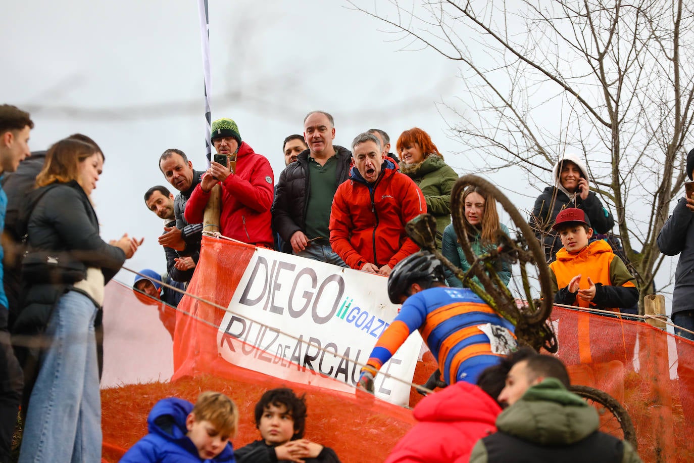Campeonato de España de ciclocross celebrado en Amurrio. Gorka Corres se cuelga el bronce