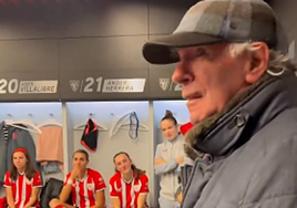 La emotiva felicitación de Iribar al Athletic femenino tras la victoria en San Mamés: «Las cojonudas son ellas»