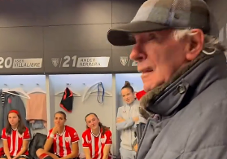 La emotiva felicitación de Iribar al Athletic femenino tras la victoria en San Mamés: «Las cojonudas son ellas»