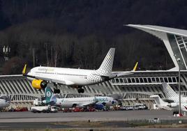 El aeropuerto de Bilbao toca el cielo y dispara su récord hasta los 6,3 millones de pasajeros