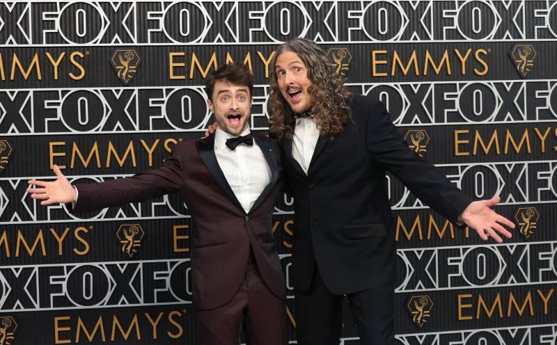 Daniel Radcliffe y Al Yankovic