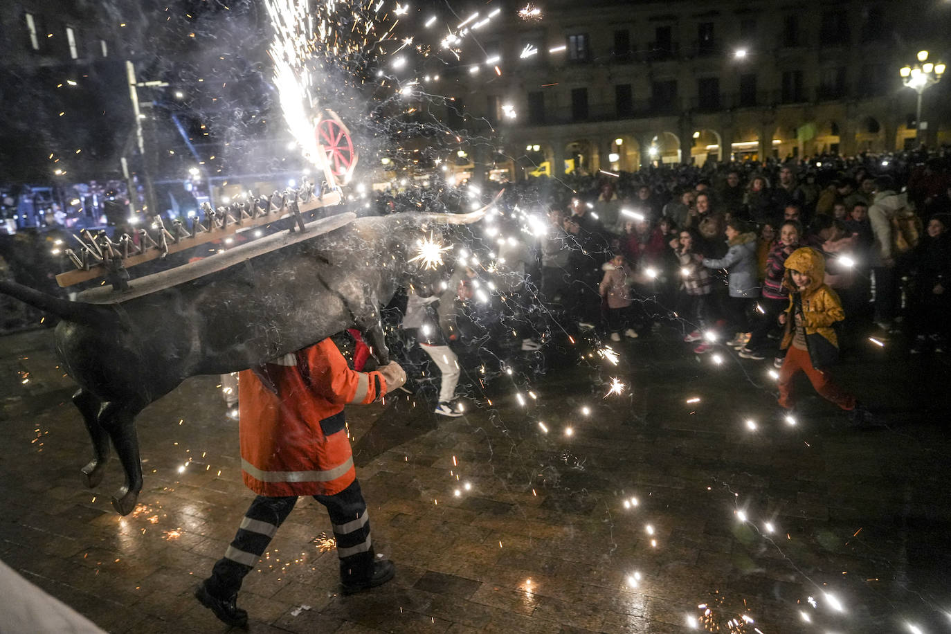 El día de San Antón en Vitoria