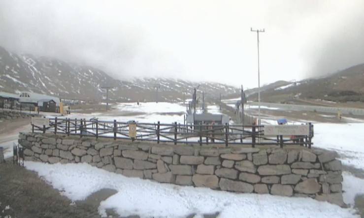 Vista de la zona de Calgosa de la Estación de Alto Campoo.