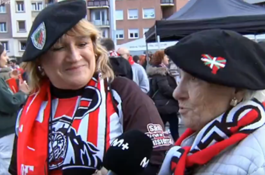 El Athletic busca a la aficionada de 89 años que apareció en 'El Día Después'