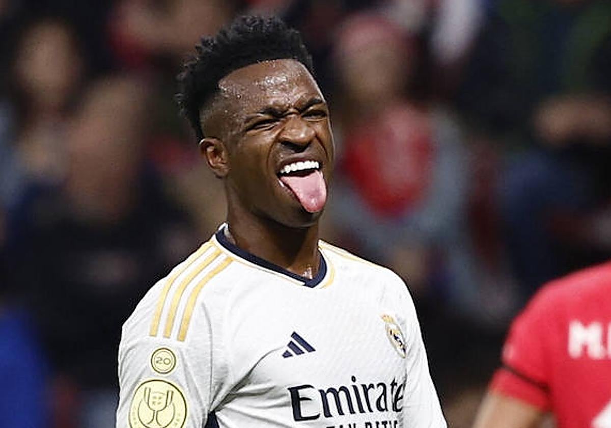 La frase que Vinicius dedica a la afición del Atlético: «Soy muy bueno, madre mía»