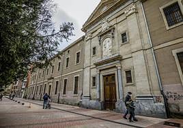 Fachada exterior del antiguo convento de las Brígidas
