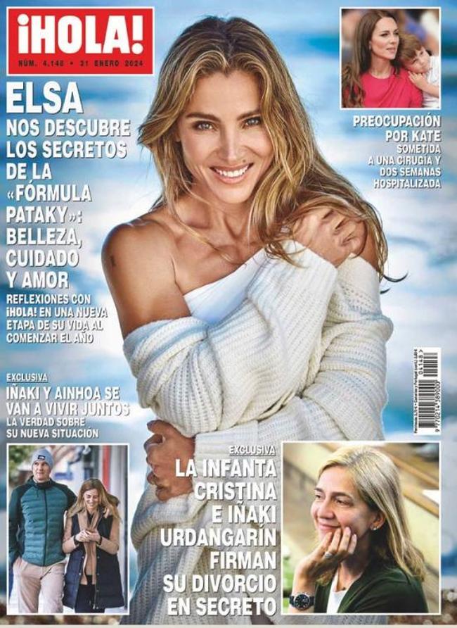 Portada de la revista Hola.