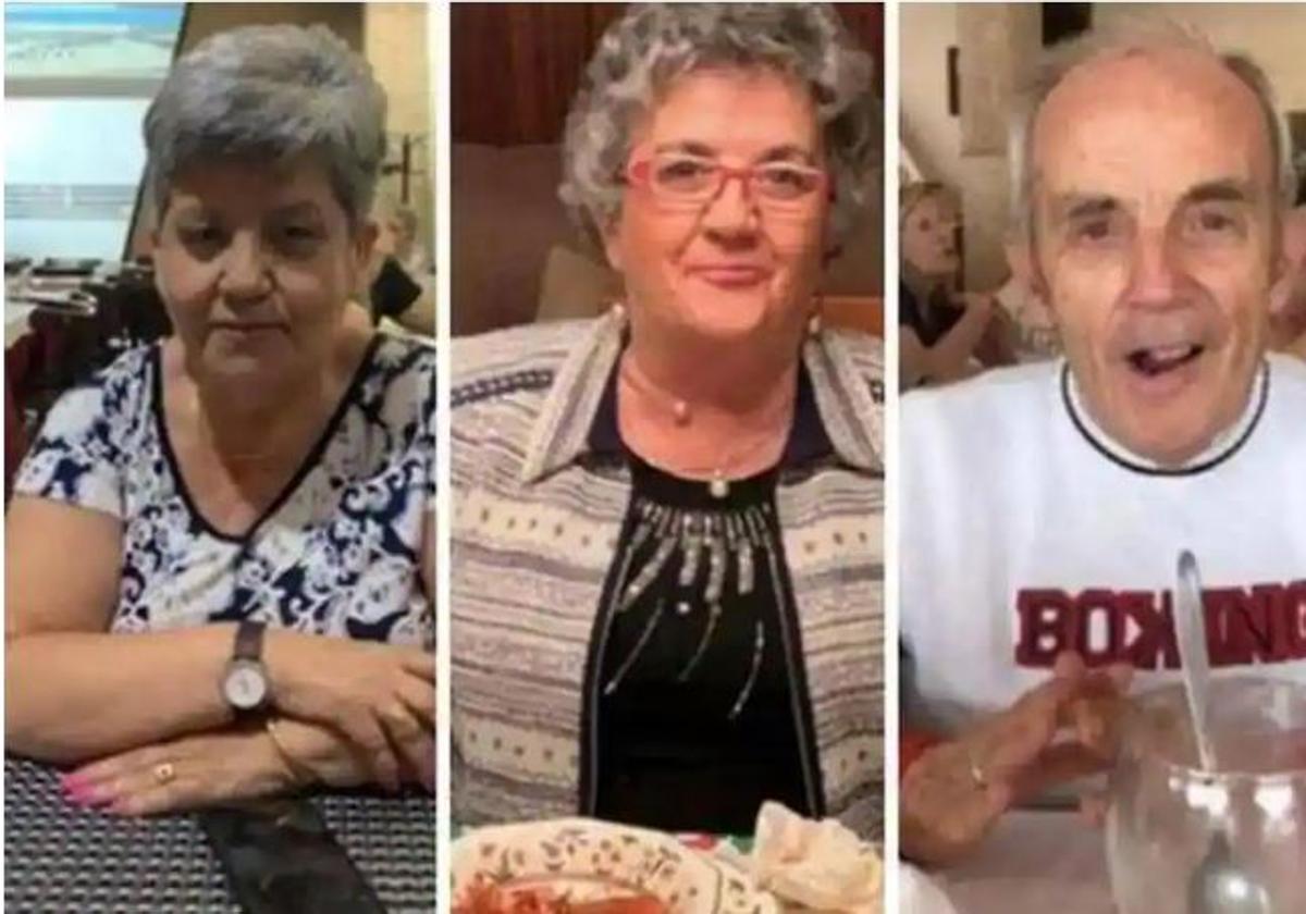 Los tres hermanos asesinados