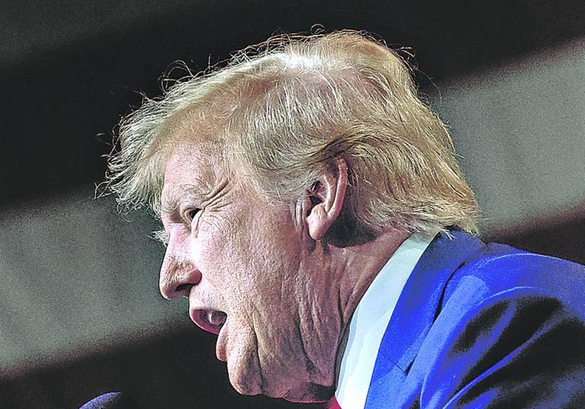 El expresidente de EE UU Donald Trump.