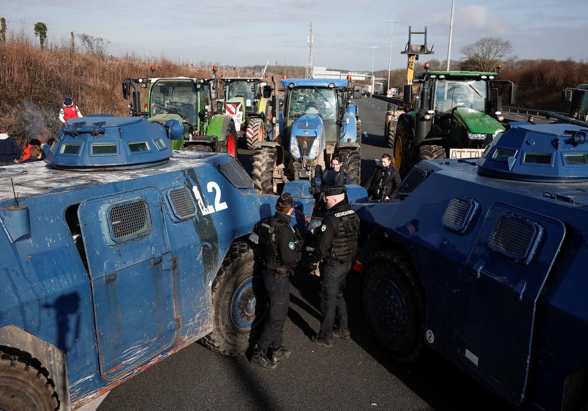 Primavera del tractor