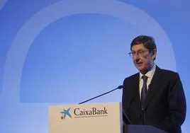 José Ignacio Goirigolzarri, presidente de Caixabank