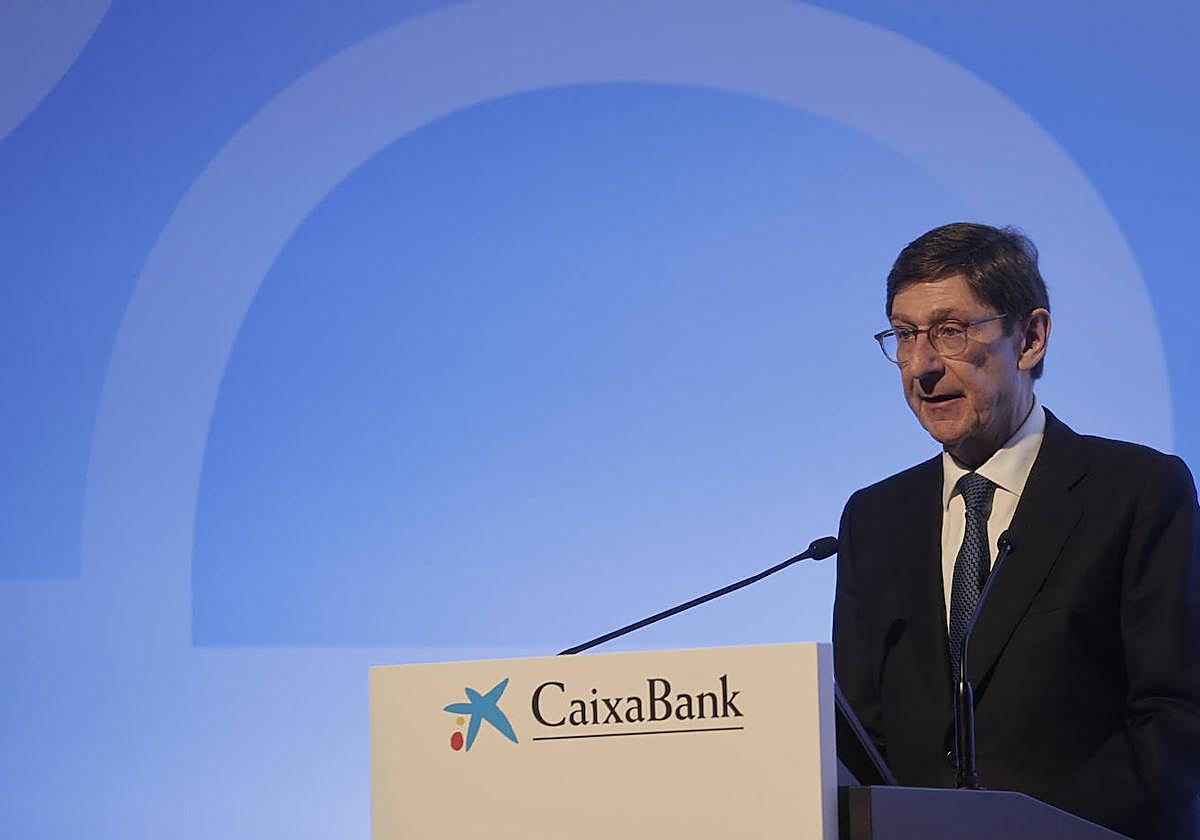 José Ignacio Goirigolzarri, presidente de Caixabank