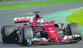 El Ferrari que se expondrá fue pilotado por Sebastian Vettel en el Gran Premio de Australia de 2017, donde resultó ganador.