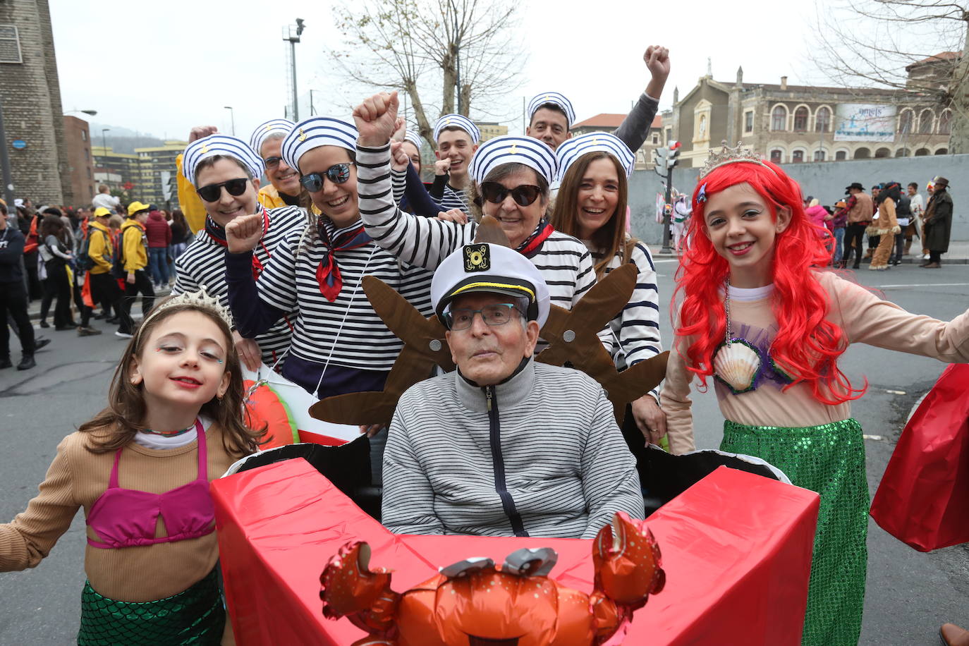 Desfile del Carnaval de Deusto, en imágenes