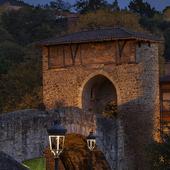 El puente medieval de un pequeño pueblo vizcaíno que ha sido elegido como uno de los ocho más bellos de España