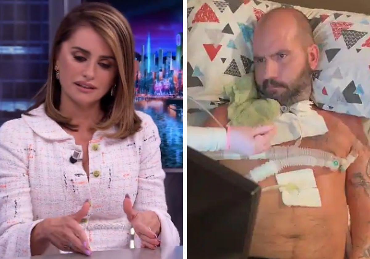 Penélope Cruz rompe a llorar con la sorpresa de un enfermo de ELA: «Es un ejemplo de valentía como pocos he visto»